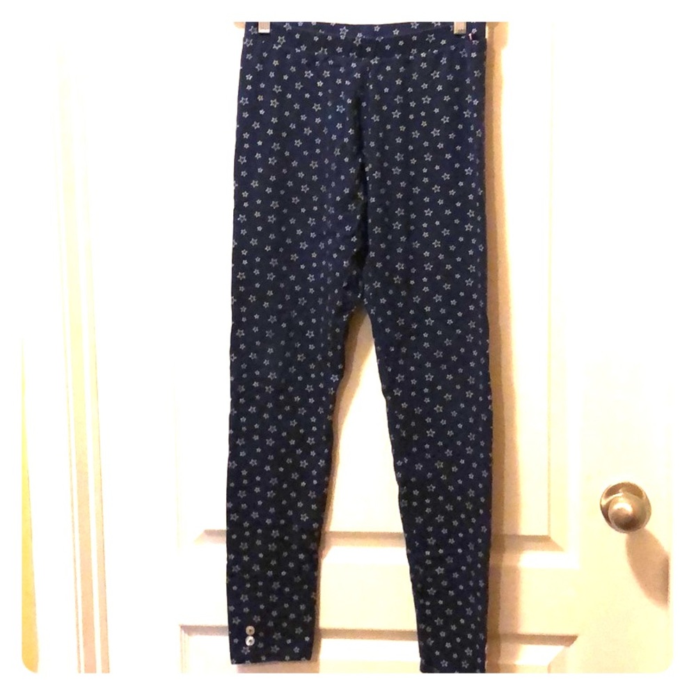 Blue leggings size 16 girls